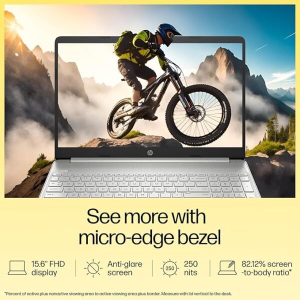 HP 15S AMD Ryzen 5000 (16GB Ram/512GB SSD/Fhd/Windows 11/Ms Office 21/Backlit Keyboard/ 15.6" (39.6 Cm)/Silver/2.21 Kg) Eq2305Au/Eq2182Au Laptop